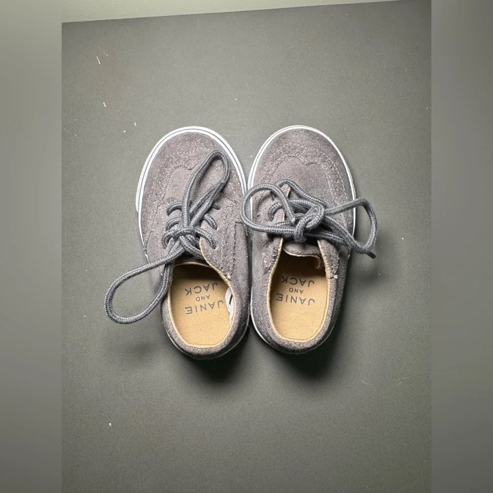 Baby Boy Janie and Jack Wing Tipped Shoes